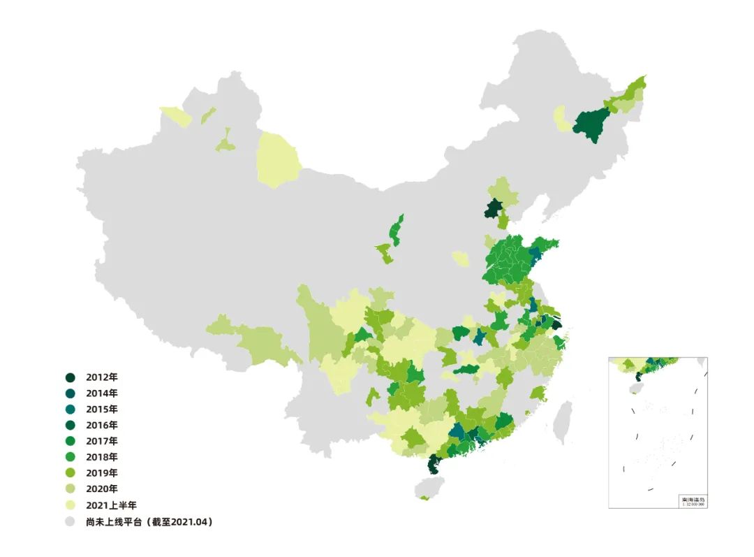 城市标杆 | 2021中国开放数林指数发布
